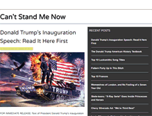 Tablet Screenshot of cantstandmenow.com